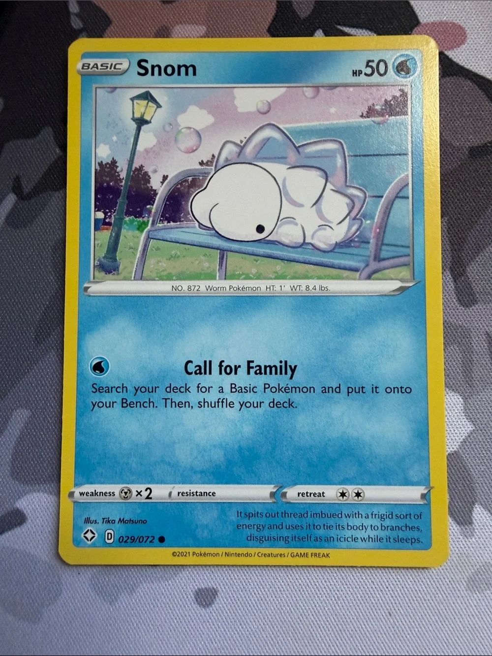 Snom & Frosmoth Evolution Collection Lot | 4 Pokémon Cards | ✨5/$25✨